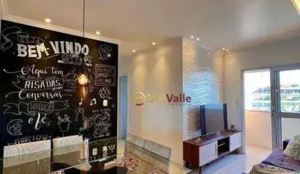 Apartamento com 2 dormitórios à venda, 58 m² por R$ 250.000,00 - Jardim Gurilândia - Taubaté/SP