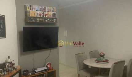 Apartamento com 2 dormitórios para alugar, 67 m² por R$ 2.164/mês - Residencial Atlantic - Taubaté/SP