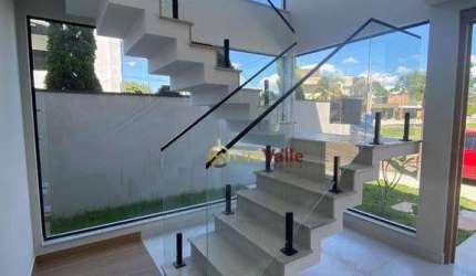 Casa com 3 dormitórios à venda, 263 m² por R$ 1.850.000,00 - Condomínio Pontal da Amizade - Taubaté/SP