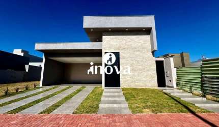 Casa Condomínio à venda, 3 quartos, 3 suítes, 4 vagas, Estância dos Ipês - Uberaba/MG