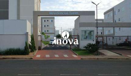 Apartamento à venda, 2 quartos, 1 vaga, Rec. dos Bandeirantes - Uberaba/MG