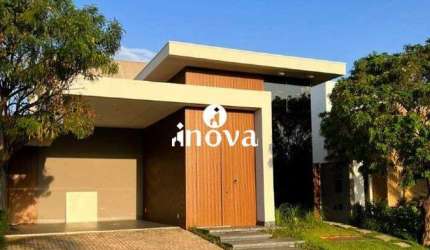 Casa Condomínio à venda, 3 quartos, 3 suítes, 4 vagas, Estância dos Ipês - Uberaba/MG
