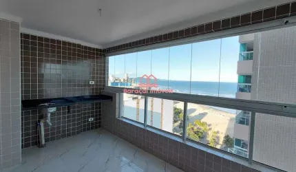 Apartamento para locação fixa na Mirim, 2 dorm, 1 suíte, vista mar e lazer