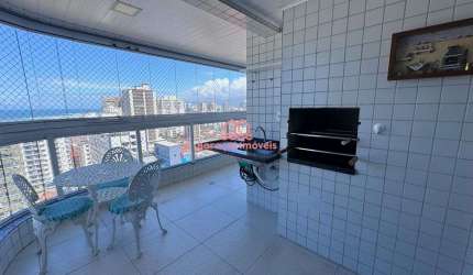 Apartamento com 2 Quartos à venda, 93m² por R$780.000,00 - Tupi- Praia Grande/SP