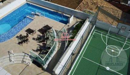 Excelente apartamento com área de lazer completo na Guilhermina, 2 vagas, 2 dorm