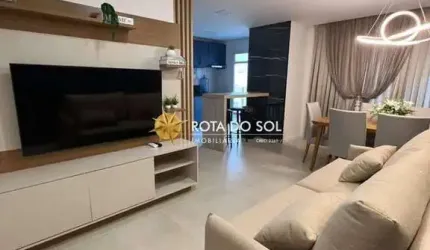 Caraíbas Residencial Apartamento duplex 2 suítes mobiliado Praia Mariscal Bombinhas