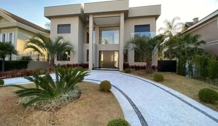 LINDA CASA NO RESIDENCIAL ALPHAVILLE TAMBORÉ 3 COM 750M²!!!