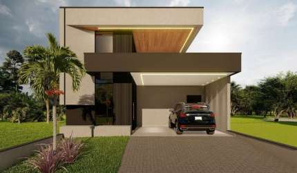 Casa Térrea de 144,00m³, Localizada no Condomínio Reserva Ipanema I.