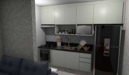Apartamento Garden Novo em Tamboré - 2 Suítes, Quintal e 2 Vagas Cobertas
