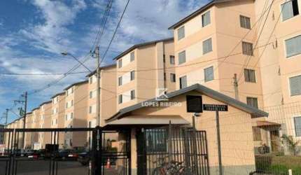 Apartamento com 2 dormitórios para alugar, 42 m² por R$ 1.000,01/mês - Parque Residencial do Lago - Santa Bárbara D'Oeste/SP