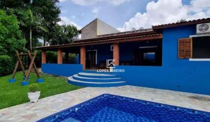Chácara com 3 dormitórios à venda,  por R$ 750.000 - Chácara Recreio Cruzeiro do Sul - Santa Bárbara D'Oeste/SP