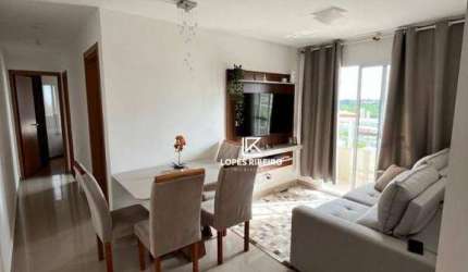 Apartamento com 2 dormitórios à venda, 46 m² por R$ 280.000 - Jardim Alphacenter - Santa Bárbara D'Oeste/SP