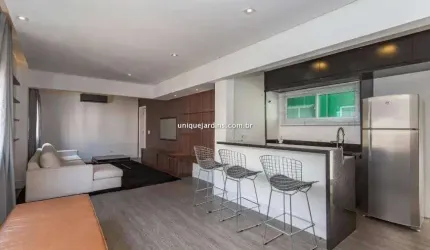 Jardim América: 1 Suíte | 81 m² úteis | Não tem Garagem