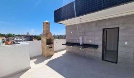 Cobertura com 4 quartos sendo 02 com suite à venda, 157 m² por R$ 1.125.000 - Itapoã - Belo Horizonte/MG