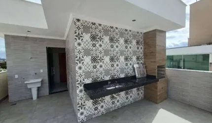 Cobertura com 5 quartos à venda, 180 m² por R$ 750.000 - Heliópolis - Belo Horizonte/MG