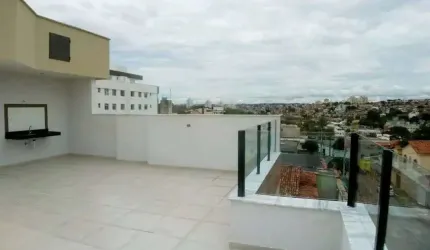Cobertura com 3 quartos sendo 01 com suite à venda, 107 m² por R$586.900 - Santa Branca - Belo Horizonte/MG
