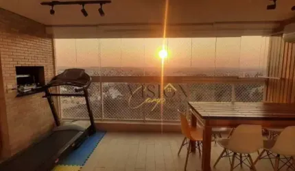 Apartamento com 4 dormitórios à venda, 137 m² por R$ 1.450.000,00 - Alphaville - Campinas/SP