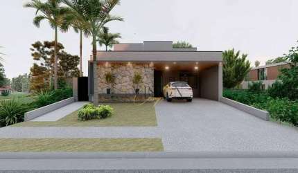 Casa com 3 dormitórios à venda, 210 m² por R$ 1.490.000 - Parque Brasil 500 - Paulínia/SP