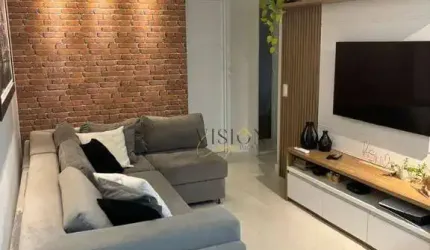 Apartamento com 2 dormitórios à venda, 57 m² por R$ 660.000,00 - Parque Rural Fazenda Santa Cândida - Campinas/SP