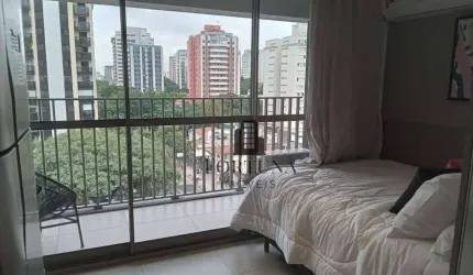 Apartamento com 1 dormitório, 20 m² - venda por R$ 420.000,00 ou aluguel por R$ 3.250,00/mês - Vila Clementino	 - São Paulo/SP