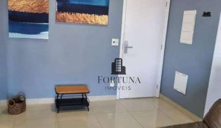 Apartamento com 1 dormitório para alugar, 47 m² por R$ 4.665,00/mês - Campo Belo - São Paulo/SP