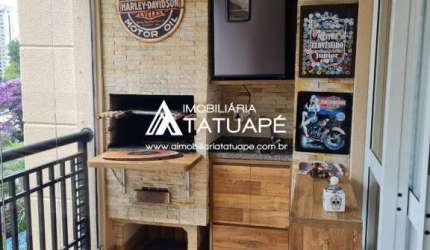 Apartamento com 3 quartos à venda na Rua Francisco Zicardi, 44, Tatuapé, São Paulo, 129 m2 por R$ 1.060.000