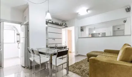 Vendo Apartamento Mobiliado 2 quartos, 47m², localizado em Campo Belo proximo do Metrô