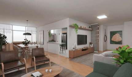 APARTAMENTO COM 176M2 COM REFORMA TRIPLE A AO LADO DO PÁTIO HIGIENÓPOLIS!