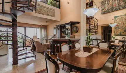 Cobertura de 355m²  duplex com terraço à venda, Real Parque, São Paulo, SP  Mobiliado, 4 garagens,