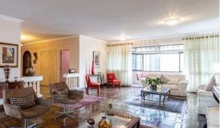 Apartamento de 455m² à venda, Consolação, São Paulo, SP com 4 dormitórios sendo 2 Suíte, 3 vagas pa