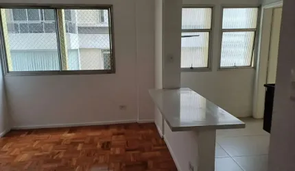 Apartamento à venda, Higienópolis, São Paulo, SP com 1 Dormitório, 1 Banheiro, Sala de estar integr