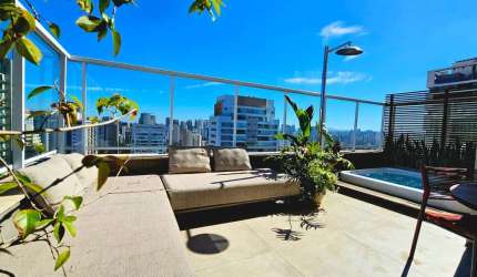 Cobertura / Penthouse 3 Dormitorios 3 Suites 3 Vagas 230m2  à venda, Cidade Monções, São Paulo, SP