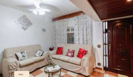 Sobrado de 189m² à venda, Parque Jabaquara, São Paulo, SP com 3 Dormitórios sendo 2 Suítes, 2 Vagas