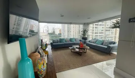 Apartamento disponível para venda e locação 4 suítes, 5 vagas, varanda gourmet e mobiliado, Campo B