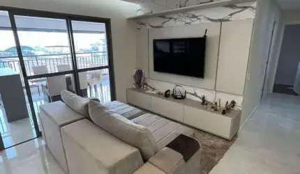 Apartamento de 121m² à venda, mobiliado, Vila Independência, São Paulo, SP,  com 3 Suítes, 2 Vagas