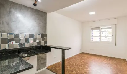 Loft de 25m² à venda, Vila Buarque, São Paulo, SP. Totalmente Reformado,Andar alto, ambientes integ