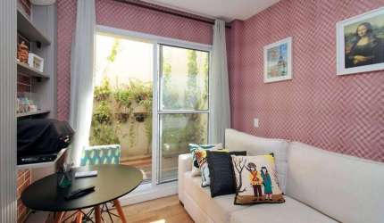 Apartamento de 39m² MOBILIADO à venda, Campos Elíseos, São Paulo, SP. com 1 Dormitório, Sala, Cozin