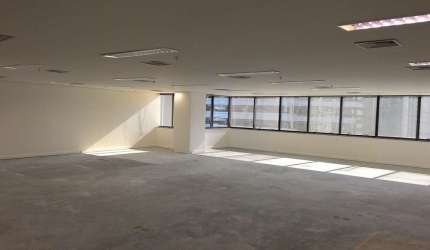 Conjunto comercial de 206m² para locação, Brooklin Novo, São Paulo, SP. Com ar condicionado central