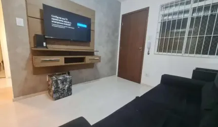 Apartamento de 43m² Semi-Mobiliado à venda, Água Branca, São Paulo, SP. com 2 Dormitórios, Sala, Ár