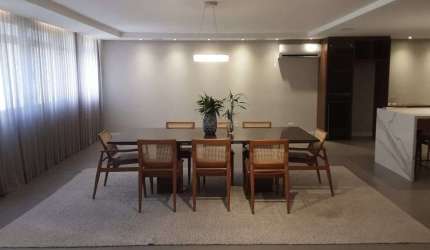 Apartamento MOBILIADO de 267m² à venda, Jardim Europa, São Paulo, SP. com 4 Dormitórios, sendo 2 Su