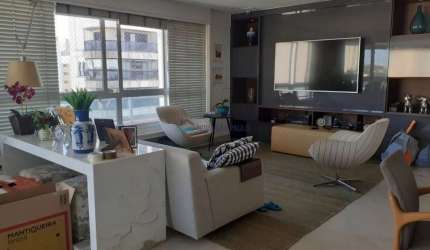 Apartamento à venda, com 3 dormitórios, 3 suítes, 3 vagas e 158M², localizado em Indianópolis, São