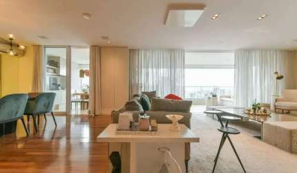 Apartamento à venda MOBILIADO de 271m, com 4 dormitórios, 05 banheiros, 03 suítes, Perdizes, São Pa