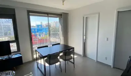 Apartamento à venda, mobiliado, com 1 dormitorio, 37M², localizado em Santo Amaro, São Paulo, SP