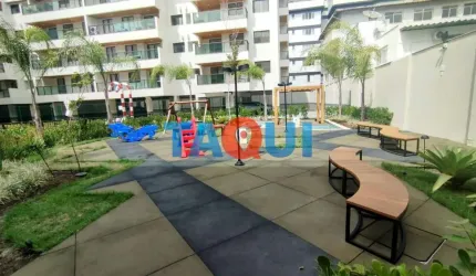Apartamento novo de 3 quartos SENDO 1 SUÍTE, 100 metros da praia do Forte.