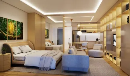 Loft com 1 quarto à venda na Rodovia Virgílio Várzea, --, Saco Grande, Florianópolis por R$ 664.000