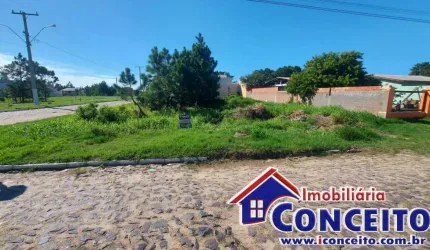 T1035 - Ótimo terreno de esquina localizado no Centro de Imbé