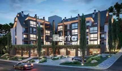 Apartamento com 1 dormitório à venda, 46 m² - Dutra - Gramado/RS