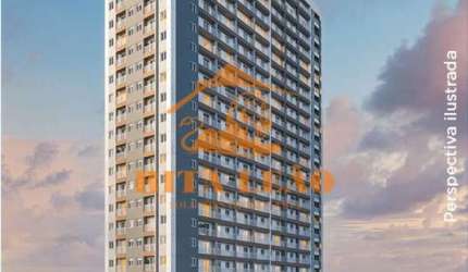Apartamento com 2 quartos à venda no Brás, São Paulo , 39 m2 por R$ 259.000