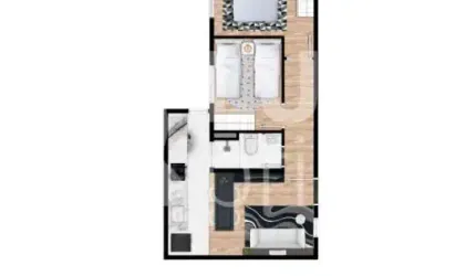 Apartamento com 2 dormitórios de 45m², à venda, ao lado do metrô Jardim São Paulo