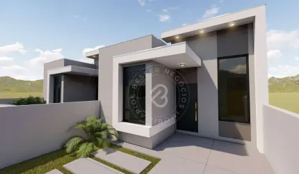 Casa com 2 dormitórios à venda, 56 m² por R$ 369.000 - Camboim - Sapucaia do Sul/RS